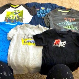 Boys tshirt bundle all size 6